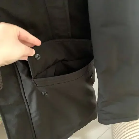 Uniqlo Ultra Warm Hybrid Down Coat in Black - Picture 5 of 14